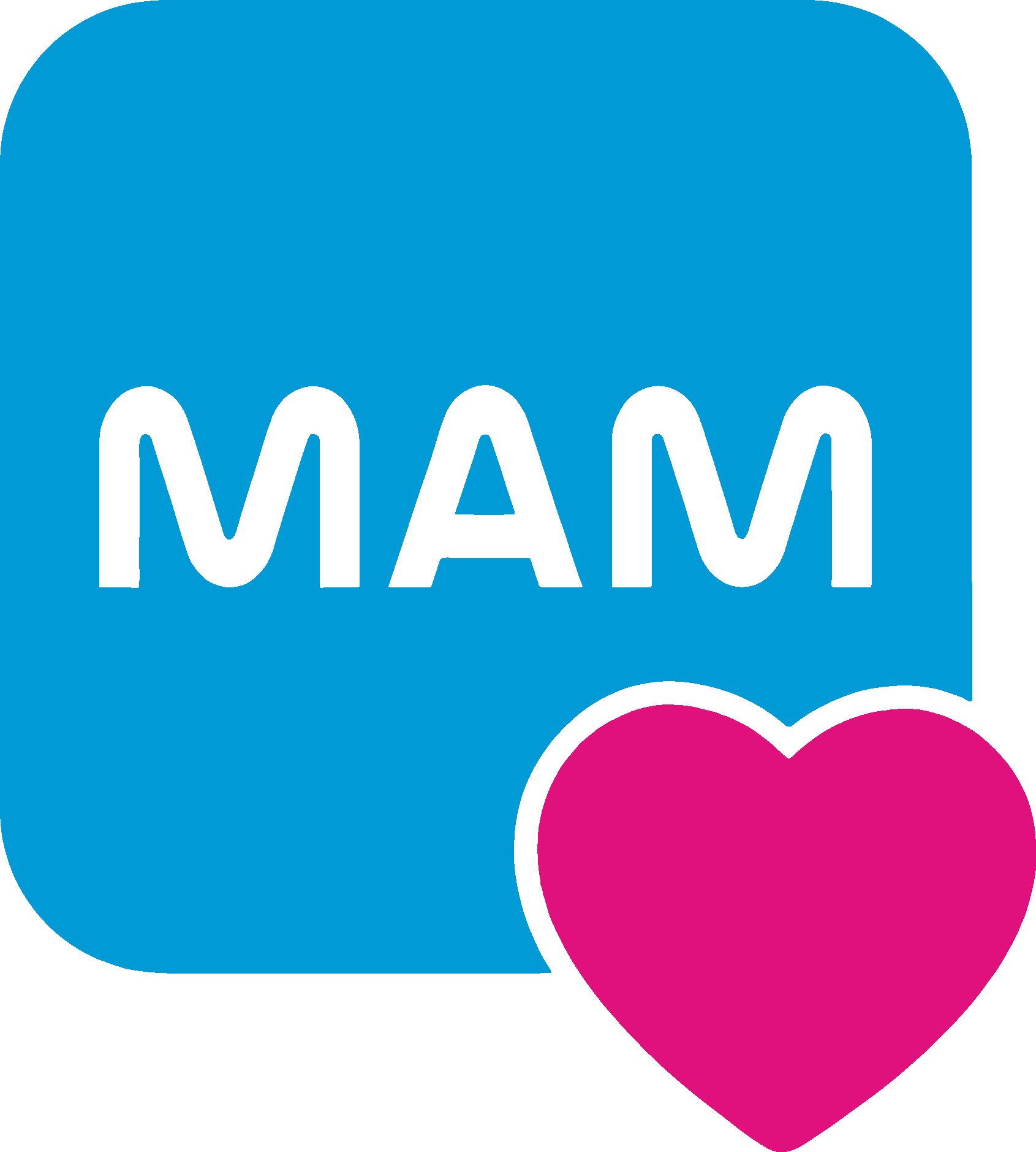 MAM Baby Logo Vector Logo